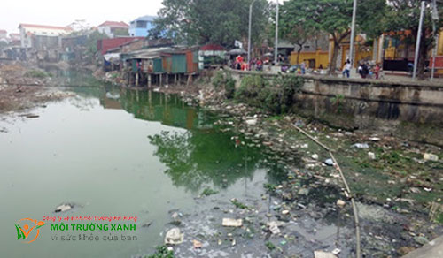 ô nhiễm môi trường tại làng Nôm