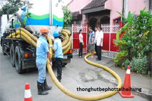 Dịch vụ thông hút bể phốt tại làng Đồng Xâm Tỉnh Thái Bình