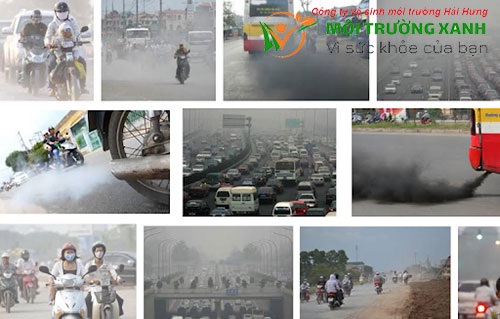 Ô nhiễm không khí từ phương tiện giao thông