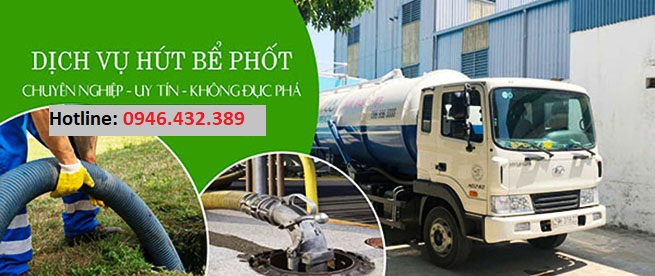 dịch vụ hút bể phốt tại lập thạch vĩnh phúc