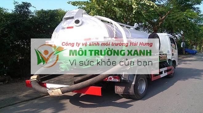 hút bể phốt tại lập thạch