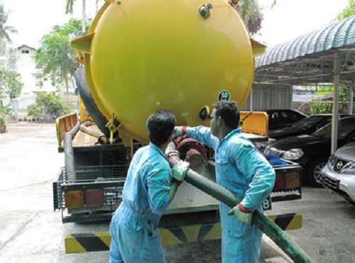 thông hút bể phốt tại cao phong